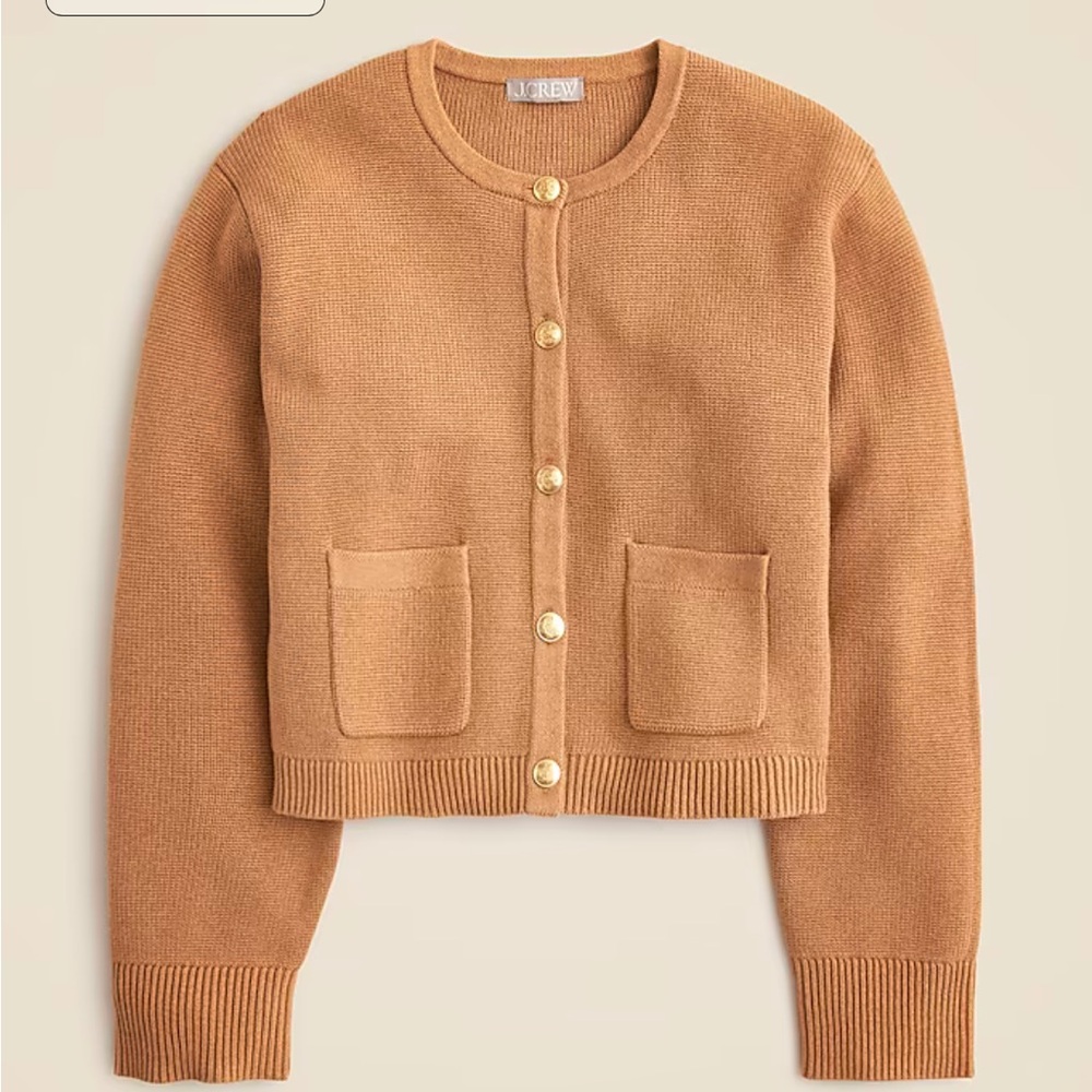 J. Crew | New relaxed Emilie sweater lady jacket